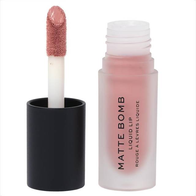 Revolution Beauty Matte Bomb Liquid Lipstick Nude Allure