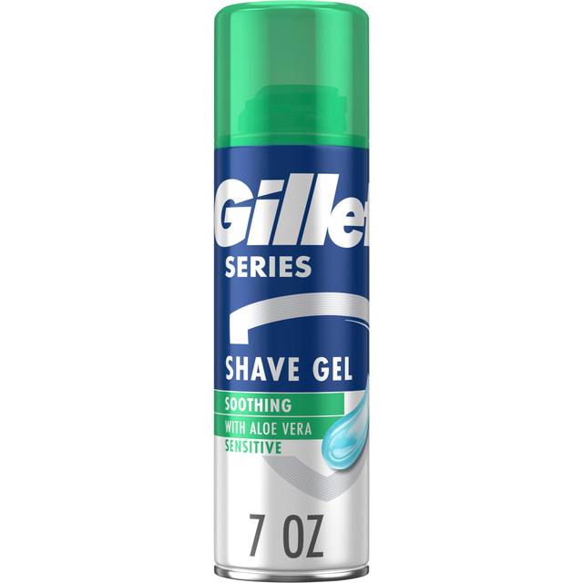 Gillette Series Shaving Gel Sensitive Skin  Multicolor  7 Oz