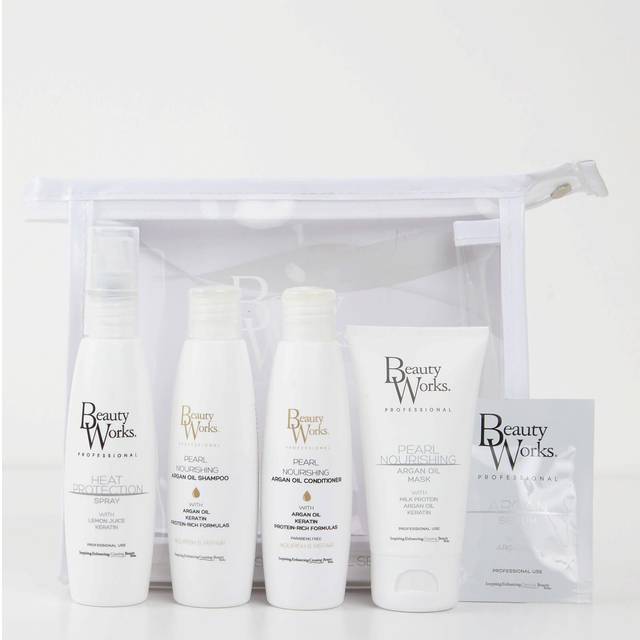 Beauty Works Travel Set - Argan Moisture Repair 50ml - Multi - One Size