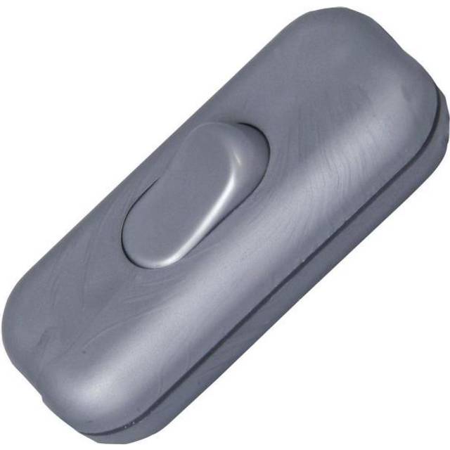 Kopp 191320086 Pull Switch Strain Relief Silver 1xOff/On 2A 1 piece