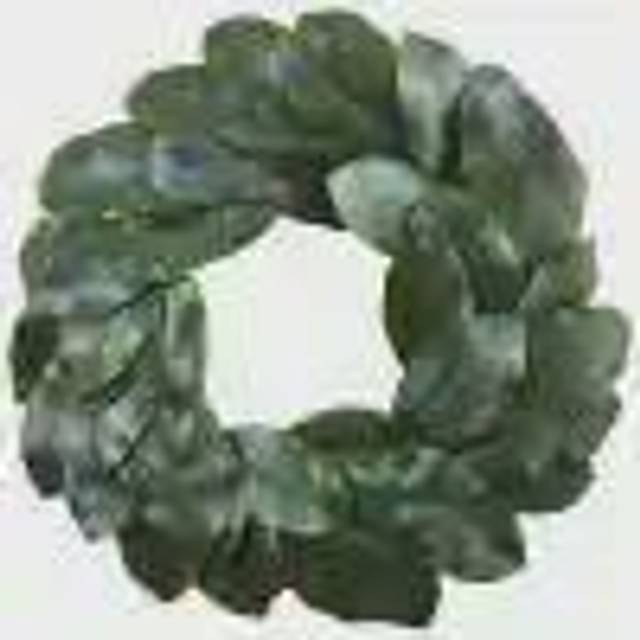 Nearly Natural 24In Magnolia Leaf Wreath