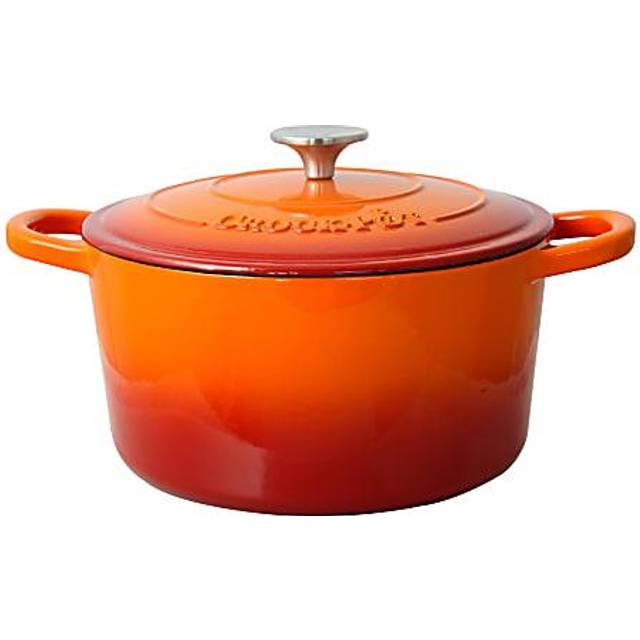 Crock-Pot Artisan 5Qt Round Enameled Cast Iron Dutch Oven
