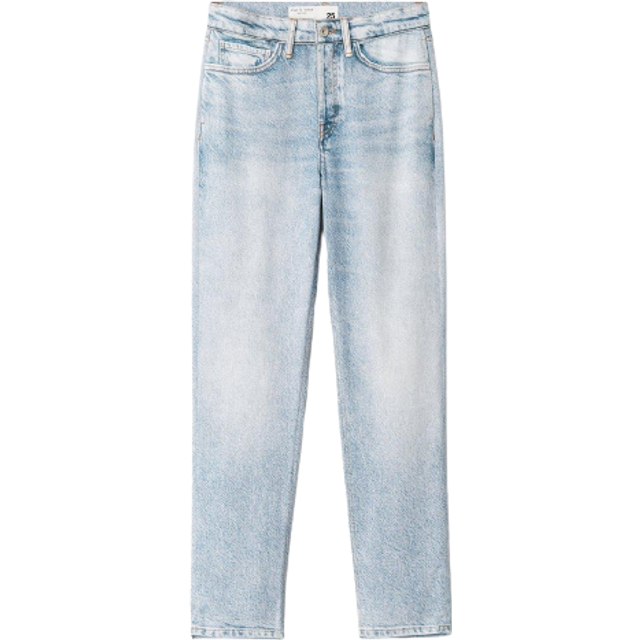 Rag & Bone, Straight Jeans, female, Blue, W25, Blue Straight Jeans Casual Style
