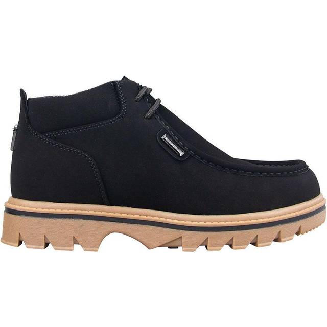 Lugz Mens Fringe classic Moc Toe chukka Fashion Boot  Blackgum  95