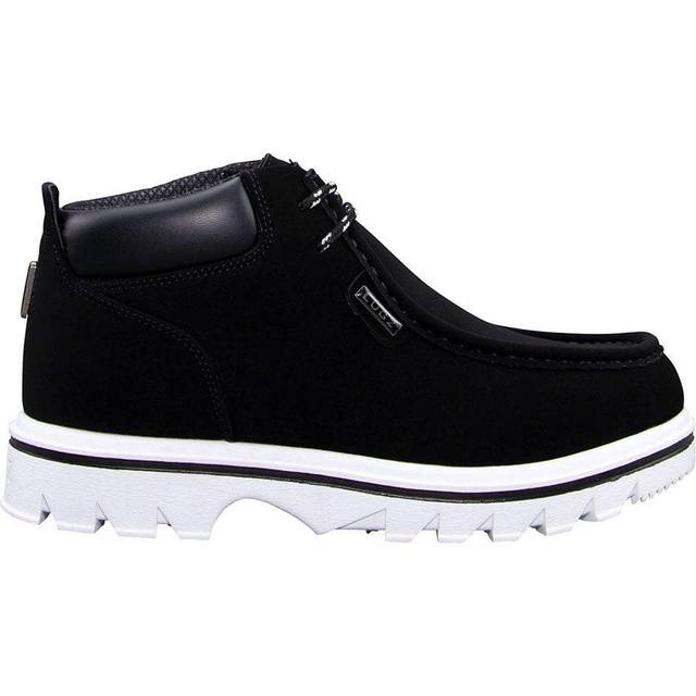 Lugz Men's Fringe Fashion Boot  Black/White  12