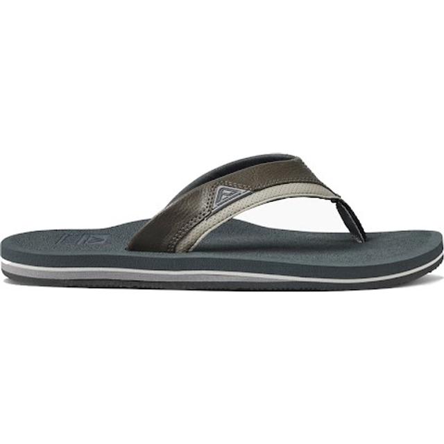 (11 UK, Grey) Reef Mens Cushion Dawn Summer Holiday Beach Flip Flops Sandals