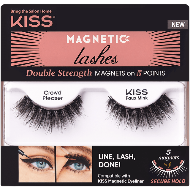 KISS Magnetic False Eyelashes – Crowd Please