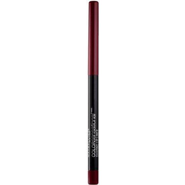 Maybelline Color Sensational Shaping Lip Liner with Self-Sharpening Tip  Plum Passion  Wine Plum  1 Count