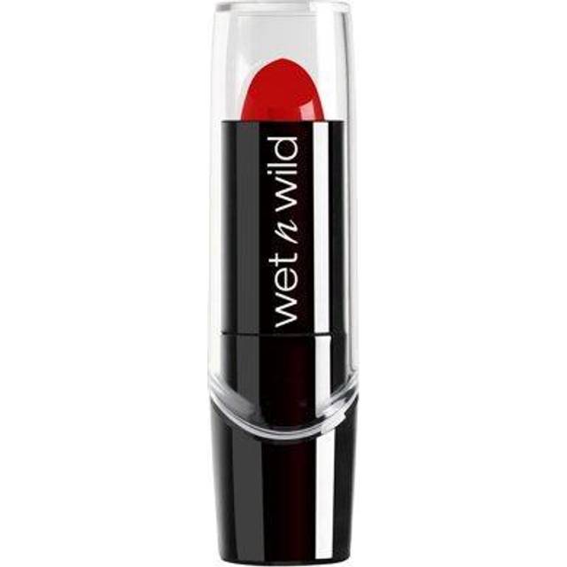 wet n wild Silk Finish Lipstick  Hydrating Rich Buildable Lip Color  Formulated with Vitamins A E   Macadamia for Ultimate Hydr