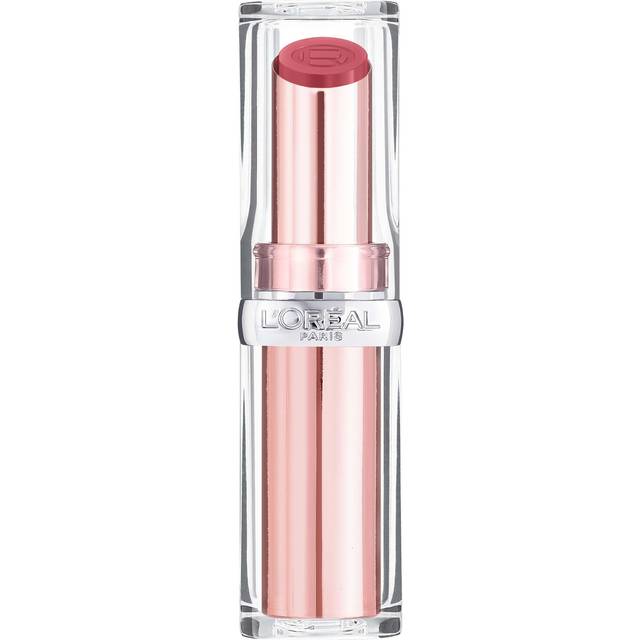 L'Oréal Paris fuktgivande läppstift, balsam i läppstift med naturlig finish, färg Riche Glow Paradise, 906 Blush Fantasy, 1 x 3,8 g