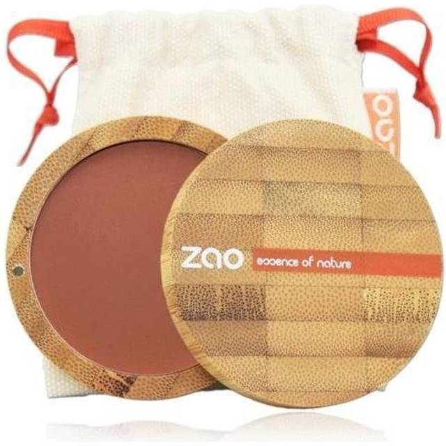 ZAO Ansigt Rouge & Highlighter Bamboo Compact Blush No. 321 Brown Orange 9 g