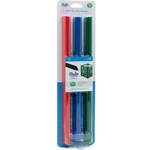 3Doodler Create+ Mix 75-Pack Röd, Blå, Grön