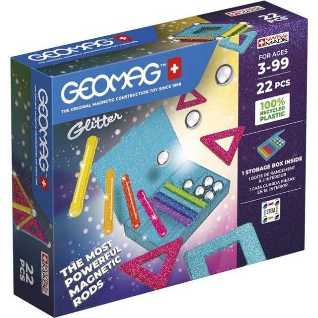 Geomag Glitter Panels 22-delar