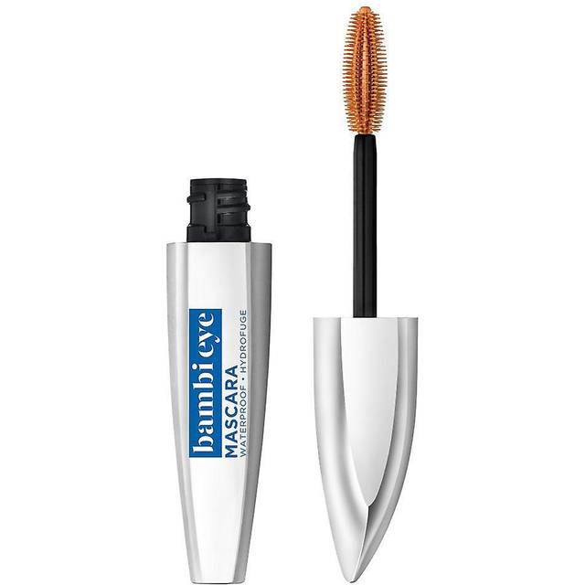 L'Oreal Paris Bambi Eye Washable Mascara, Doe Eyes, Lasting Volume, Length & Lift, Definition, No Clumping, No Smudging, Black Brown, 0.28 Fl. Oz, Washable Black Brown