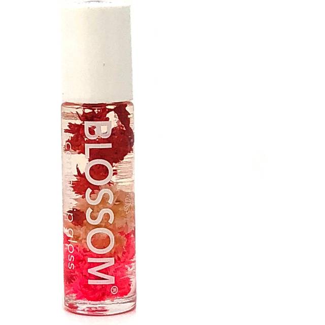 Blossom Scented Roll on Lip Gloss  Infused with Real Flowers  Made in USA  0.20 fl. oz./5.9ml  Raspberry