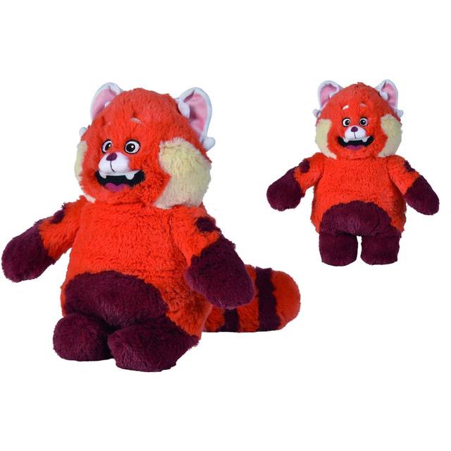 Simba 6315870287 - Disney Turning Red, Panda Mei Gosedjur - 25cm, Från 0 månader