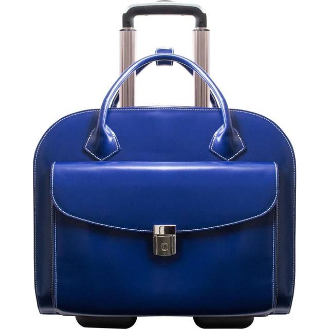 "L Series | GRANVILLE | 15"""" Leather  Wheeled Ladies' Laptop Briefcase"