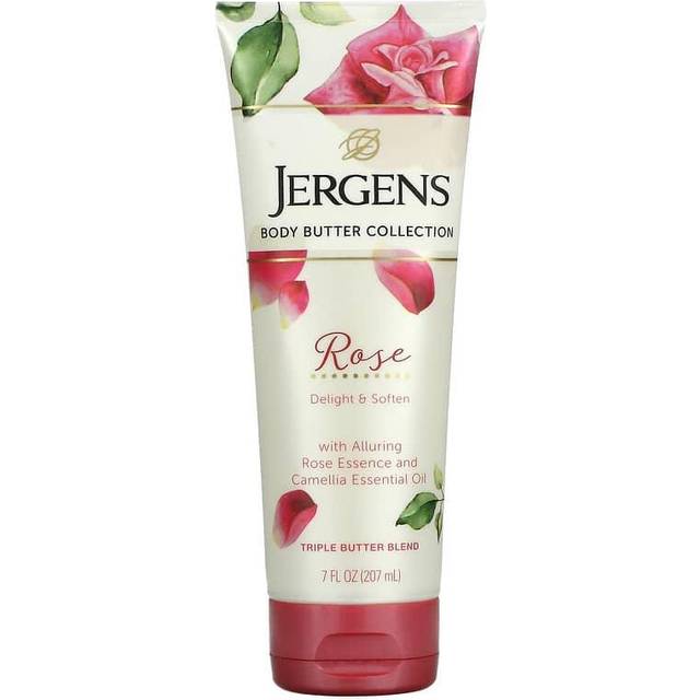 Jergens, Body Butter Collection, Rose, 7 fl oz (207 ml)