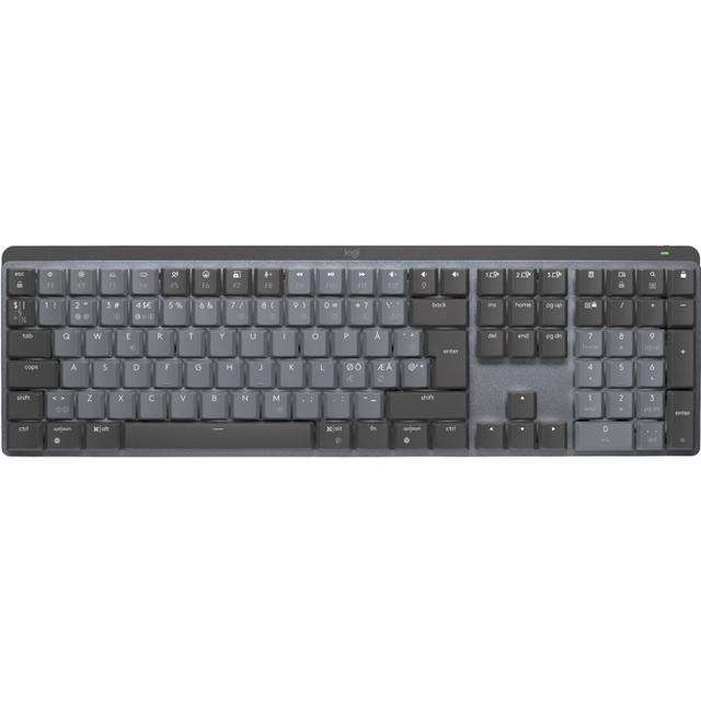 Logitech MX Mechanical Mini Tactile Keyboard - Graphite