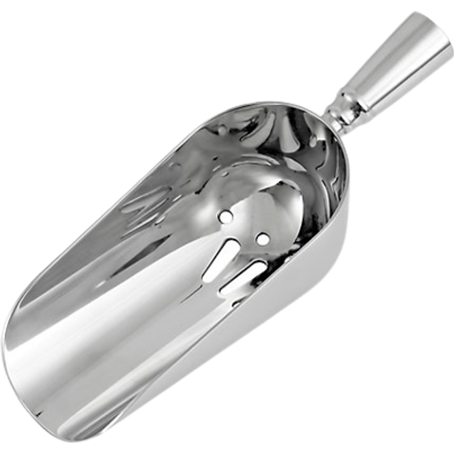 Crafthouse by Fortessa Professional Metal Barware/Bar Tools by Charles Joly  8 Stainless Steel Ice Scoop with Drain Holes
