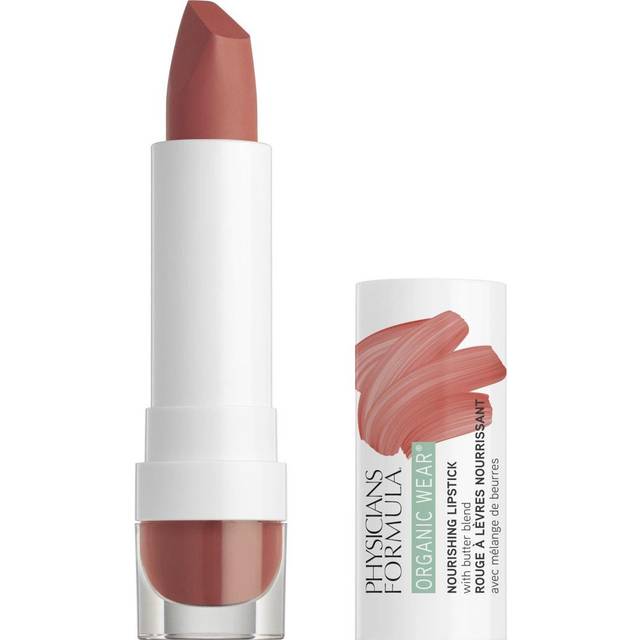 Physicians Formula Organic Wear All Natural Lipstick  Buttercup  Nourishing  Dermatologist Approved  Gluten Free