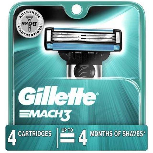 Gillette  Mach3  4 Cartridges