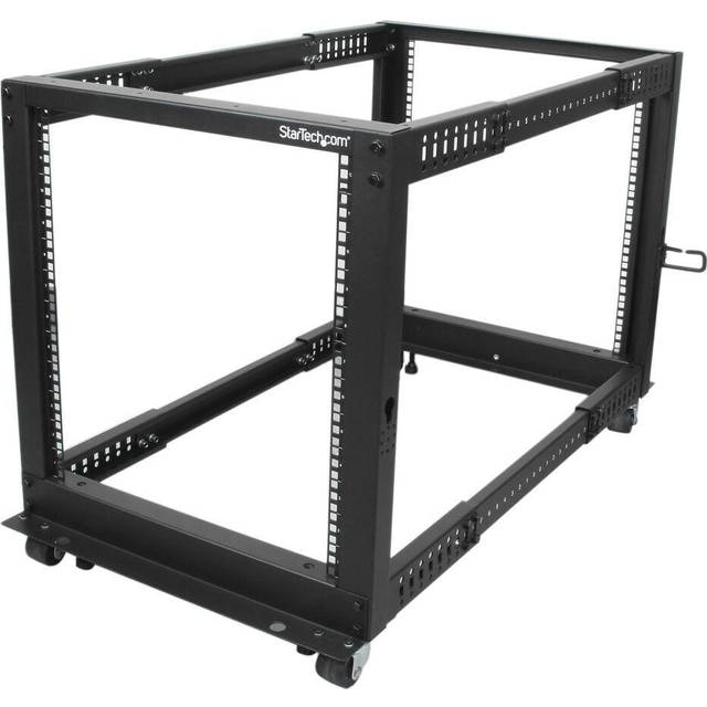 StarTech 4POSTRACK12U 12U 19 inch Open Frame Server Rack 4 Post Adjus - StarTech.com