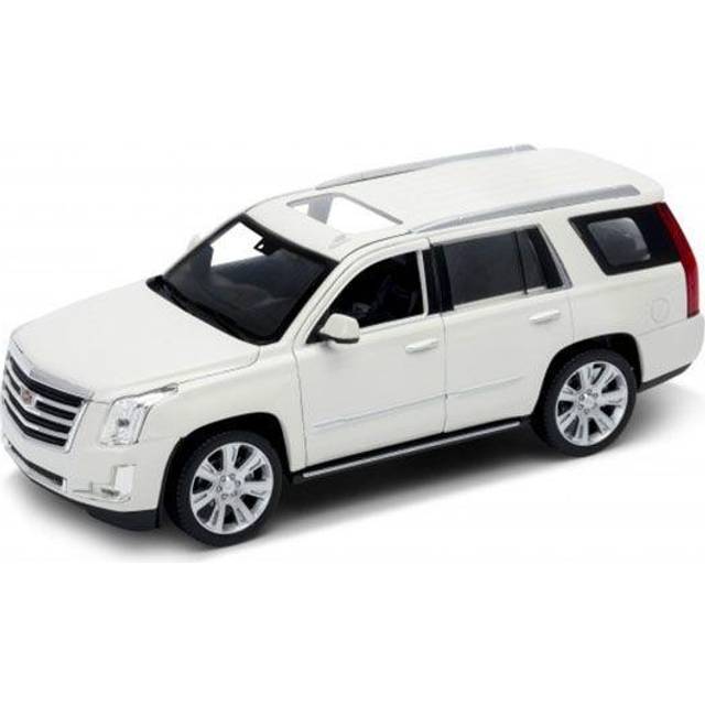 2017 Cadillac Escalade with Sunroof Black 1/24-1/27 Diecast Model Car by Welly