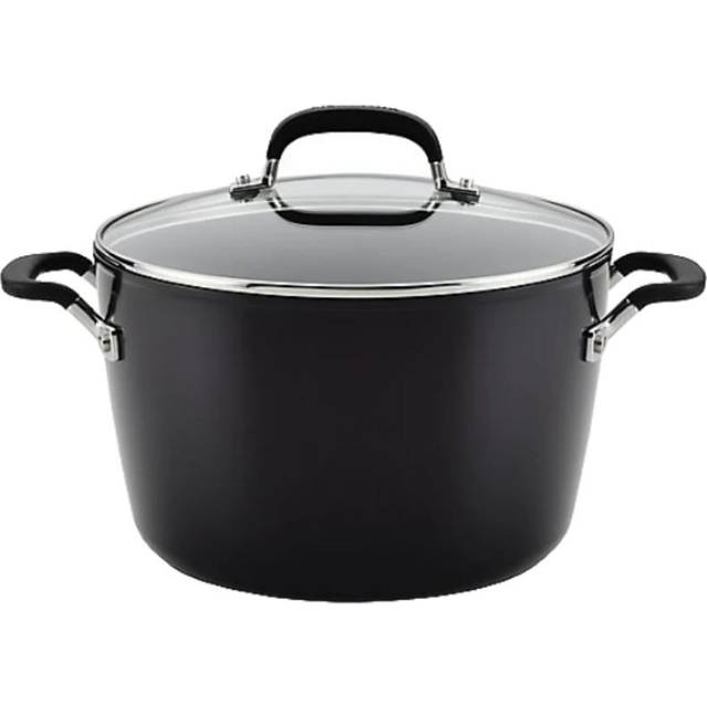 Hard-Anodized Nonstick 8-Quart Stockpot with Lid