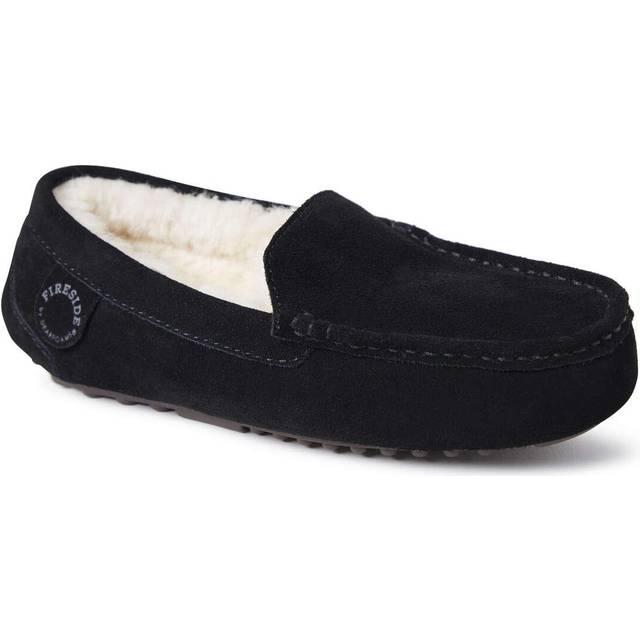 Dearfoams Womens Fireside Water Resistant IndoorOutdoor genuine Shearl