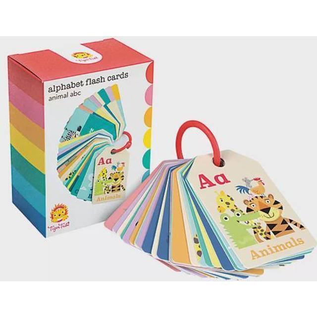 Tiger Tribe Animal Alphabet Flashcards For 2 Year Olds