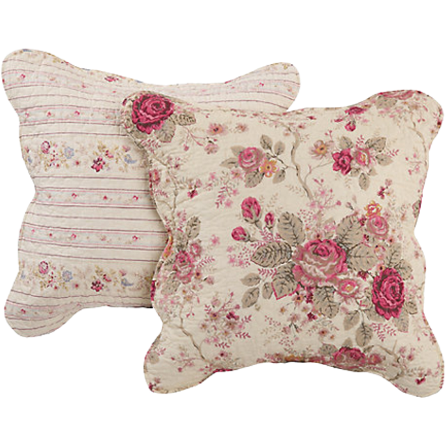 Antique RoseMultiAccessoryDec. Pillow Pair