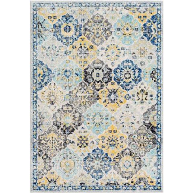 Livabliss INES Vintage Oriental Boho Dark Blue Area Rug (120 x 170 cm), Blue