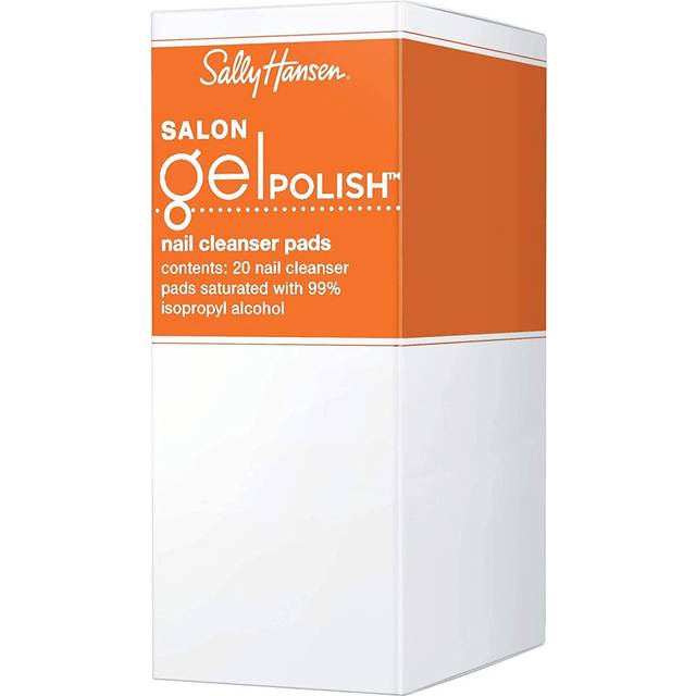 SALLY HANSEN Salongsgellack nagelrengöringspads – gelpoleringsrengöringspads