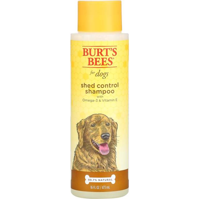 Burt's Bees  Shed Control Shampoo with Omega-3 & Vitamin E  For Dogs  16 fl oz (473 ml)