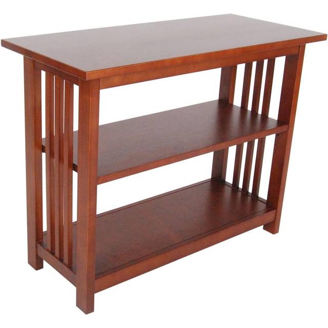 Bolton Furniture AMIA14P0 Mission Under Window Bookshelf, Espresso