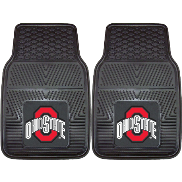 Ohio State University Heavy Duty Car Mat Set - 2 Pieces