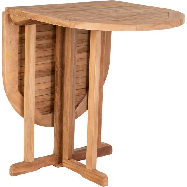 Teak balcony table House Nordic Huelva - Beige - 120x60x75 cm