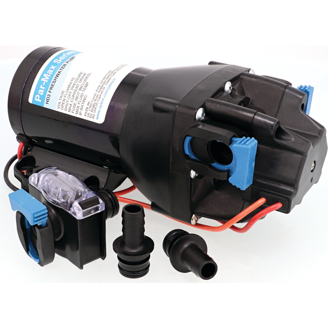 Jabsco Par-Max HD4 Heavy Duty Water Pressure Pump - 12V - 4 GPM - 60 PSI