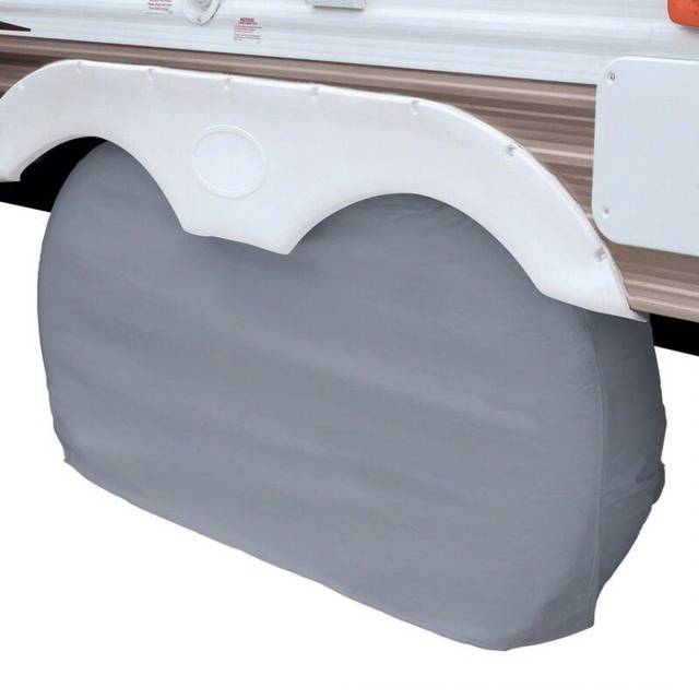 "Classic Accessories 84161001 Wheel Cover  Grey  29"""" - 31.75"""""
