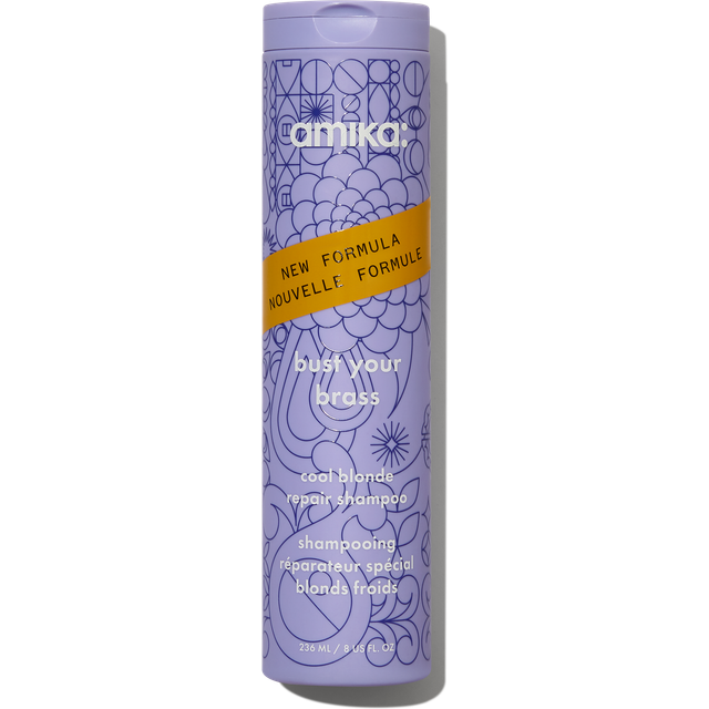 Amika Bust Your Brass Cool Blonde Shampoo 275ml