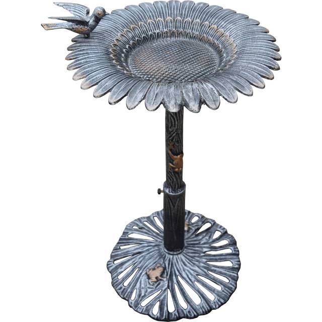 Oakland Living 5065-AP - Sunflower Bird Bath - Antique Pewter
