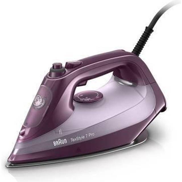 BRAUN TexStyle 7 SI7181VI Steam Iron - Purple
