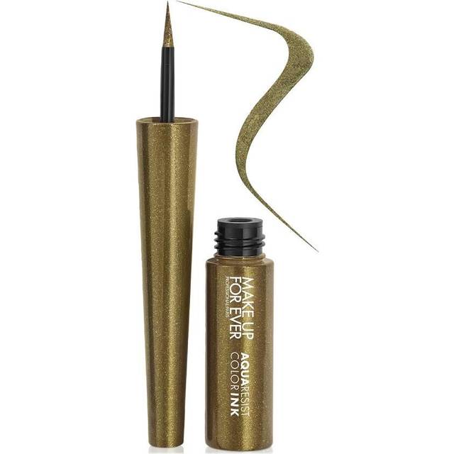 Make Up For Ever Aqua Resist Color Ink 24HR Waterproof Liquid Eyeliner #09 Khaki Twinkle