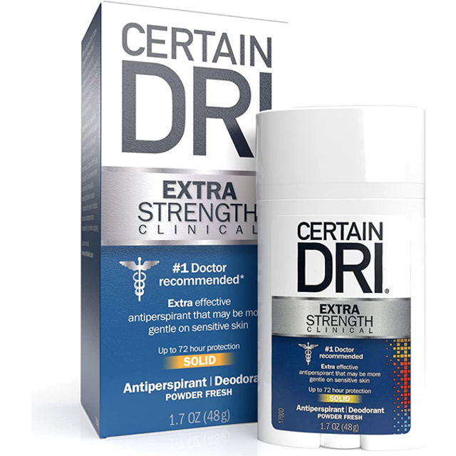 Certain Dri Antiperspirant Solid for Excessive Perspiration-1.7 oz