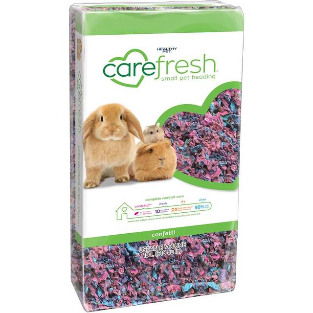 Carefresh Natural Paper Fibre Small Animal Bedding Confetti 10 Litre