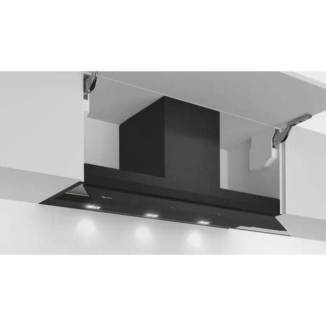 Neff D95XAM2S0B 90cm, Flush Integrated design with fold out glass panel, storage champion