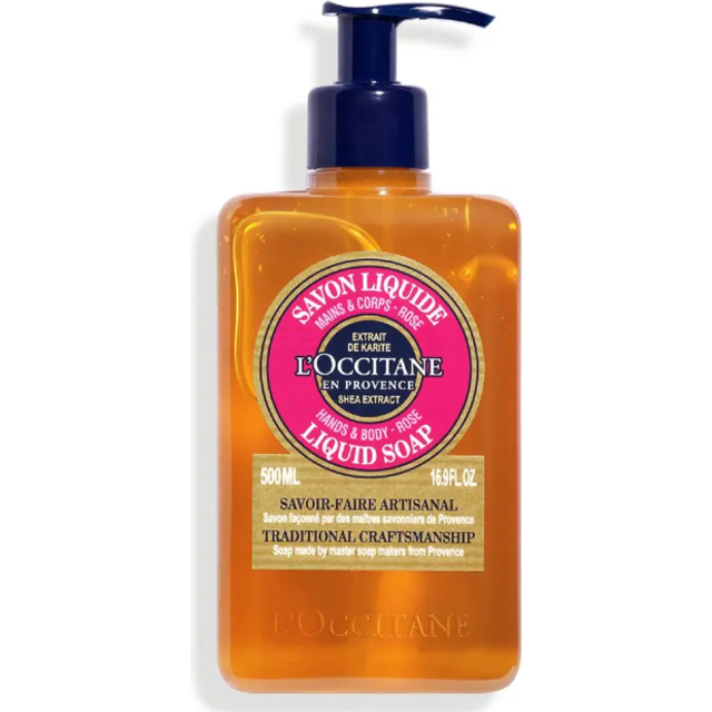 Shea Rose Liquid Soap 500ml - Multi (*)