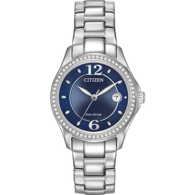 Rose Gold Guess Stylish Clear Cut Ladies Watch | Wowcher