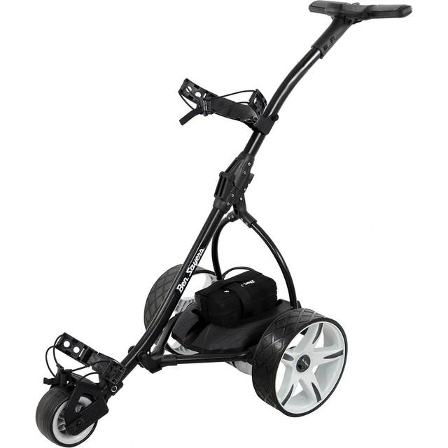 Ben Sayers Lithium 18 Hole Electric Trolley + Free Accessories - Black/White - G5212
